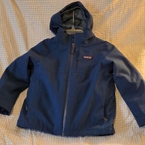 Patagonia Kids Navy Raincoat